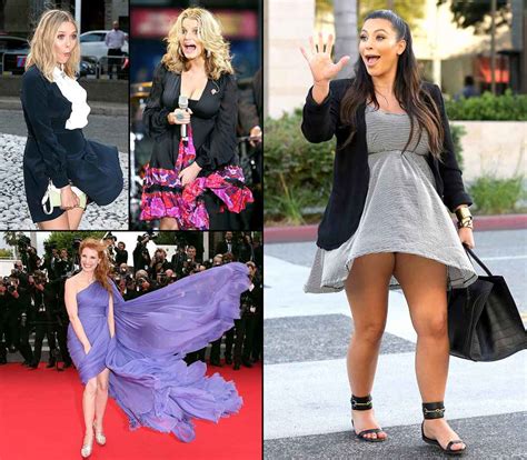 Famous celebrity wardrobe malfunctions